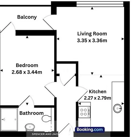 1 Bedroom City Centre Apartment Near The University And Bodleian Library By Spencer And Jackson Short Lets & Serviced Accommodation Oxford Buitenkant foto